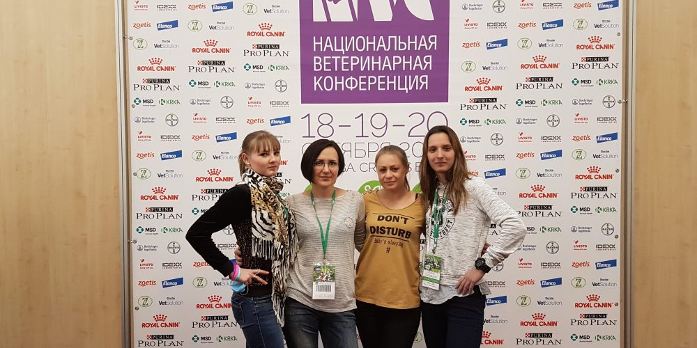 18, 19 и 20 октября 2017 года в Москве прошла пятая Национальная ветеринарная конференция (NVC 2017)